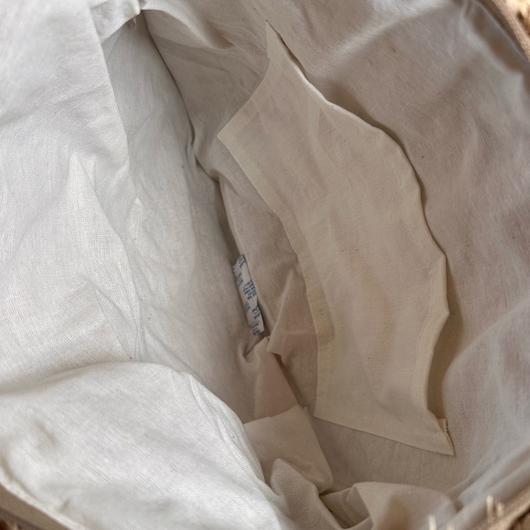 Straw Fringe Moon Tote - Picture 8 of 16